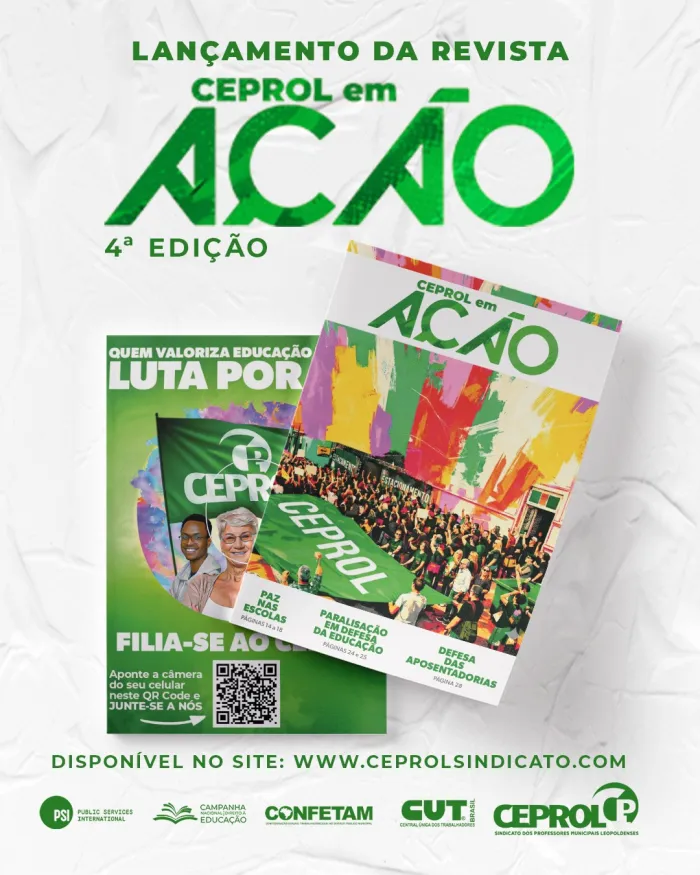 LANÇAMENTO: REVISTA CEPROL EM AÇÃO - 4ª edição